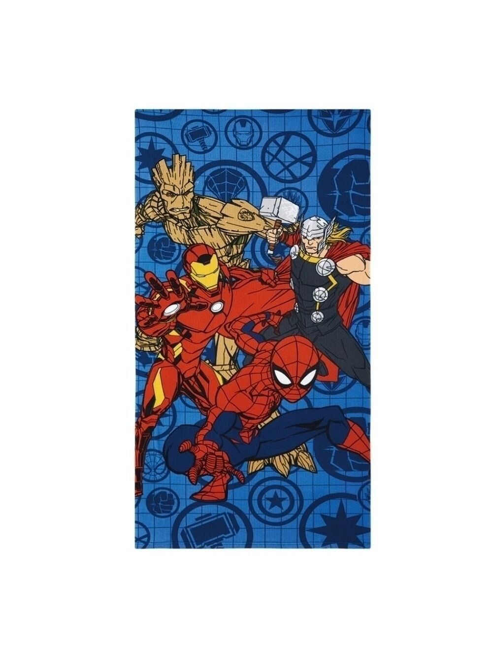 Marvel Universal Team Avengers 27"x54" Beach Towel - New With Tags